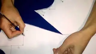 The chest tuck on the pattern