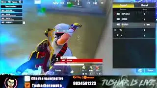 BGMI 1 vs 4 clutch | NBD Vs 7a | BGMI MARATHI CASTER | TUSHAR GAMING LIVE |