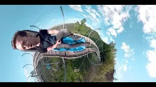 GoPro Fusion: Rodelbahn in Krasnoyarsk, Russia 2018