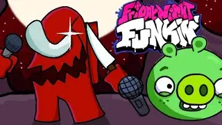 Импостер и свинья в Friday night funkin'