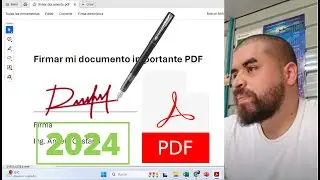 Firmar un PDF Fácil Gratis Sin Programas 📝✍️✔️✔️✔️