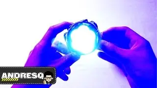 COMO HACER UNA LINTERNA DE LUZ ULTRAVIOLETA | Andy100%