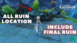Enter the ruin search for a strange jade plate all location, find the final ruin! Genshin Impact