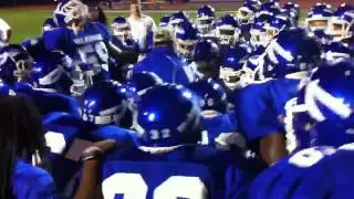 East Jefferson high pregame/postgame chant