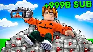 I'VE BECOME THE MOST POPULAR YOUTUBER IN ROBLOX! 😱 Be a YouTuber in Roblox!