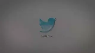 3d simple reflective logo 133