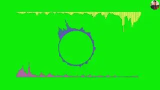 Audio Spectrum Visualizer Song || Green Screen Spectrum|| Aftar San || 2019