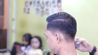 potongam rambut rapi kantoran