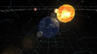 A lunar Eclipse is happening |  Solar System Scope