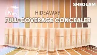 Introducing our NEW Hideaway Full-Coverage Concealer | SHEGLAM