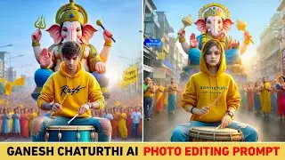 Ganesh chaturthi ai photo editing | Ganesh chaturthi ai photo kaise banaye | Ai photo editing
