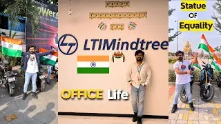 15 August Bike Ride To Statue Of Equality | Independence Day Ride | LTIMindtree Office Hyderabad