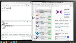 0023 Installing VSC extension Live reload server for automatic page refresh