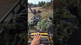 The FASTEST way to unload debris WITHOUT a dump trailer/truck