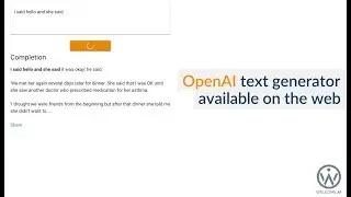 TalkToTransformer - OpenAI text generator available to the public