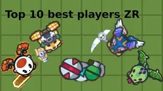 Top 10 best players ZR | Zombs Royale.io
