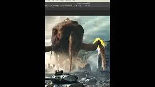 Monster Strike is Coming in Photoshop 2024 l Photo Manipulation l Photoshop Manipulation Concept