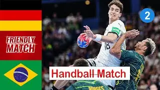 Germany vs Brazil Handball Friendly Match 2025