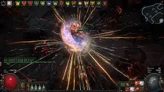 High-End Omniscience Tornado Shot vs Uber Sirus [POE 3.18 Sentinel league]