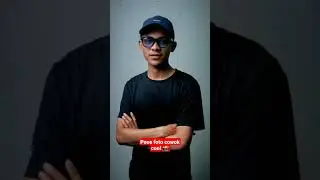 Contoh pose foto cowok keren cool 