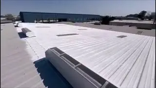 PERMAKOTE® Metal Roof Paint Restoration #roofrestoration #roofcoating #roofpainting #coolroof