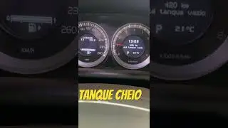 Tanque cheio 65 litros #gasolina #preço #tanque #carros #import #suv