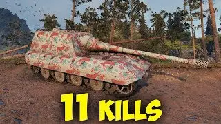 Jagdpanzer E-100 || 11 Kills | 10,8K DMG || World of Tanks