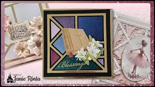 3 Beautiful Greeting Cards & A Die Set That Can Be Used A Variety Of Ways