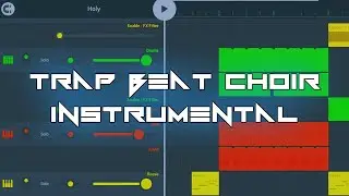 Making a Trap Choir Beat in Fl Studio Mobile! (Free FLM & Samples)