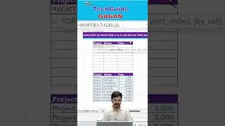 Use Sort formula To Sort data with Multiple Criteria