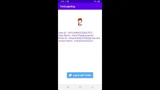 Android Twitter Integration Example