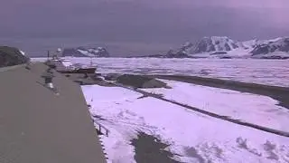 RRS James Clark Ross arriving at Rothera, timelapse