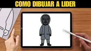 Como Dibujar Front Man (Lider) | El Juego del Calamar | Paso a Paso
