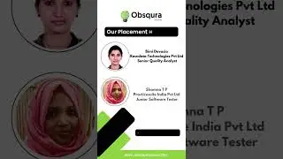 Obsqura Zone, Best Online Software Testing Training Institute in Kerala- Enroll Now!
