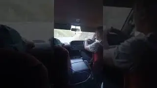 Перевал Чике-Таман. Спуск