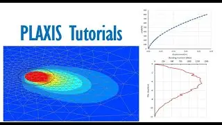 PLAXIS: Tutorial -10: Analysis of Laterally  Loaded Piles
