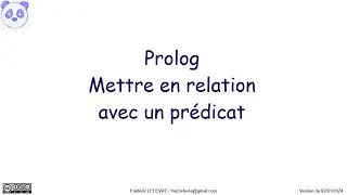 Prolog - Mettre en relation avec un prédicat