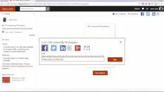 Sharing OneNote notebooks using Docs.com share button