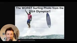 The Worst Surfing Photo From The Olympics 2024