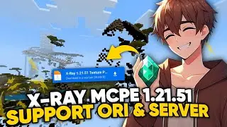 ORIGINAL & SERVER SUPPORT!! XRay Texture Pack MCPE 1.21 I swear it's really cool!!