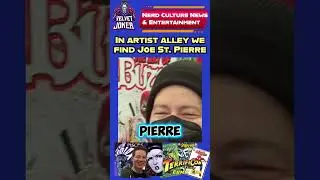 In Artist Alley We Find Joe St Pierre @terrificon_CT #spiderman New Interview Coming Soon