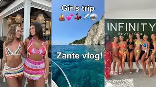 THE GIRLS TAKE ZANTE! Vlog | Sophie Clough