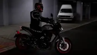 🔥ICE FLUO MT-09 ★BIKEPORN★ 4K - DARK SIDE OF BELGRADE