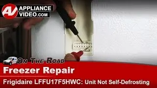Frigidaire & Electrolux  Freezer - Replacing the main control board assembly