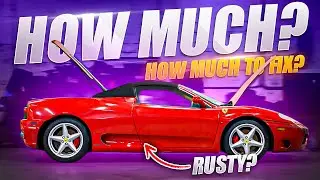 OUR CHEAP FERRARI WAS A FLOOD DAMAGE SUPERCAR? | Part 3
