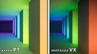 KAPPA PT vs NOSTALGIA VX RAY-TRACING TEST | Minecraft Java Edition