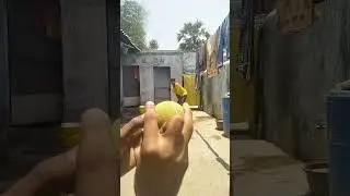 how too boll parfect leg cutter in tennis ball 3 finger👍🏏