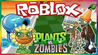 PLANTS AGAINST THE ZOMBIE IN Roblox