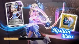 PERFECT MATCHING! Passage of the Rose w/ S Acc. Mystical Mixers | Identity V Barmaid KITING Ivy