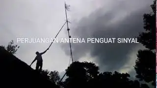Perjuangan Antena Penguat Sinyal Modem GSM | Antena Mifi | Antena HP Android | 4G Yagi Eksternal